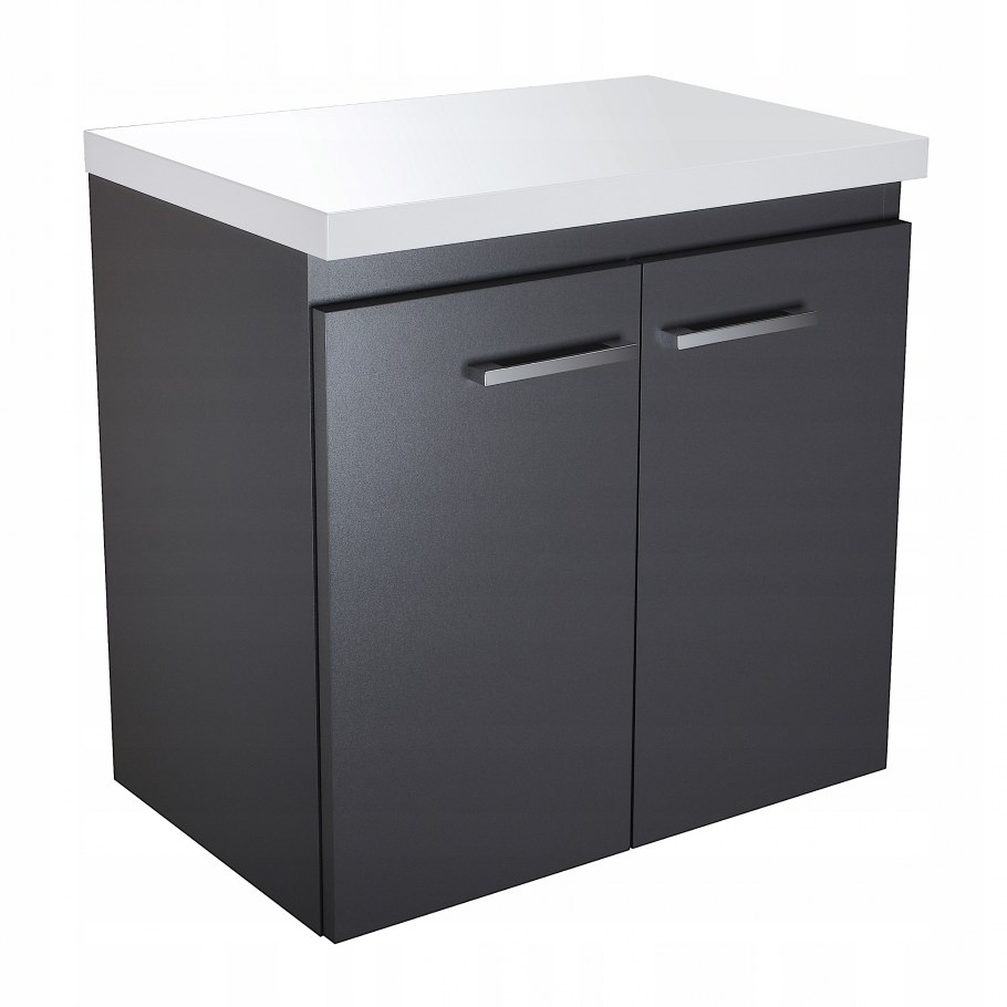 Тумба с раковиной 80 см со столешницей