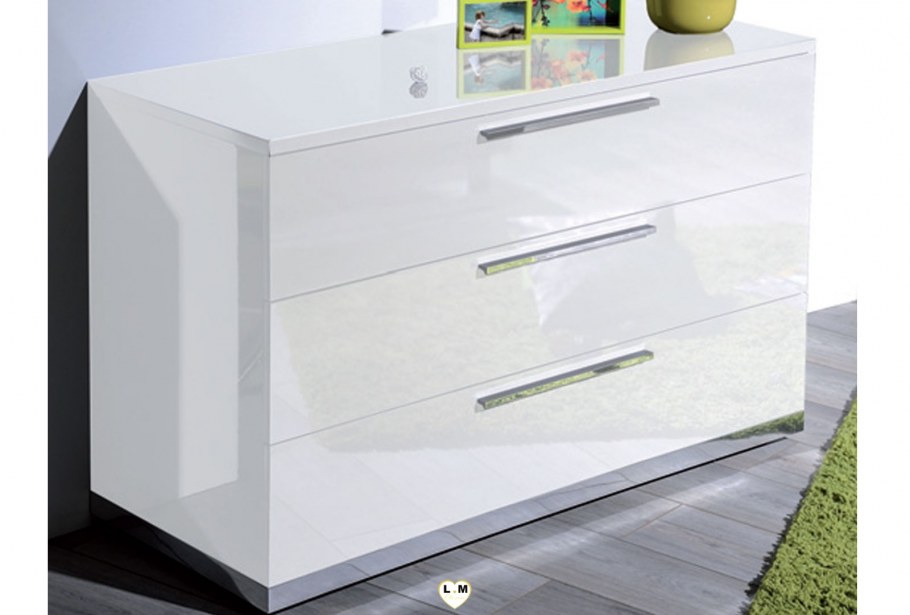 Тумбочка глянцевые фасады