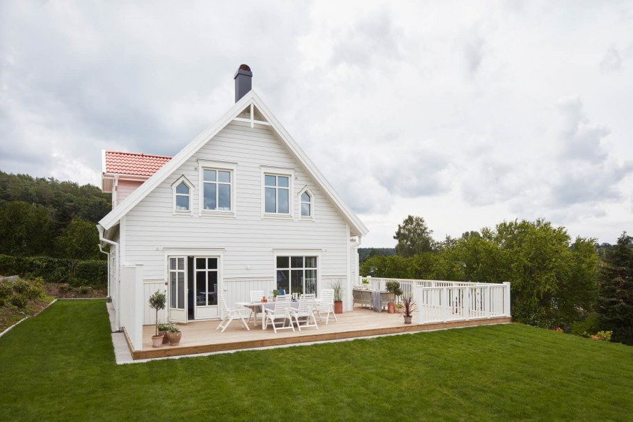 Домик в шведском стиле