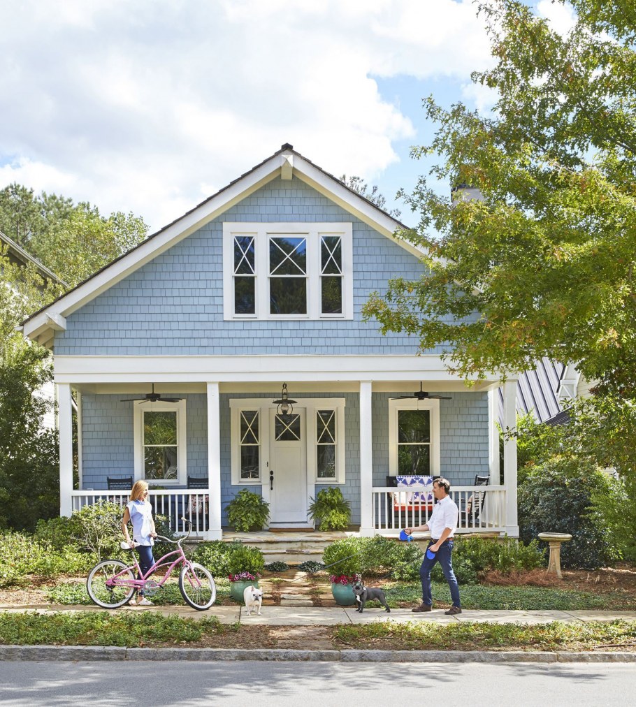 Дачный домик в американском стиле