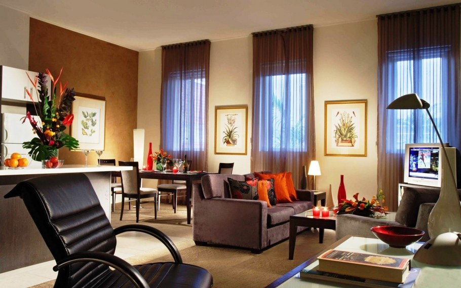 Интерьер гостиной