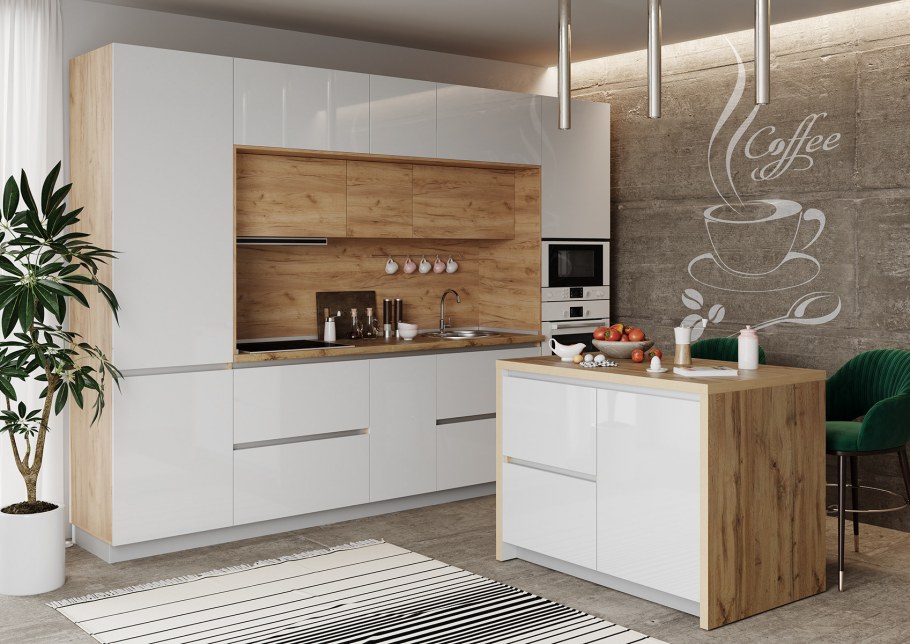 Кухни фасад визуализация