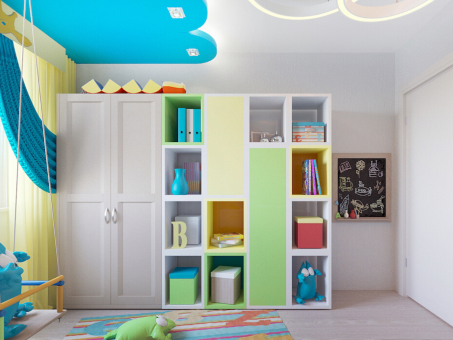 Комната для мальчики в стиле Фьюжен