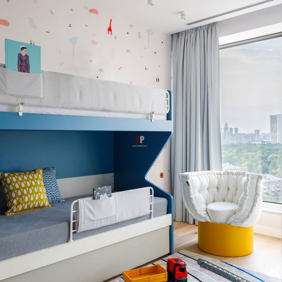 Детские комнаты для двух девочек