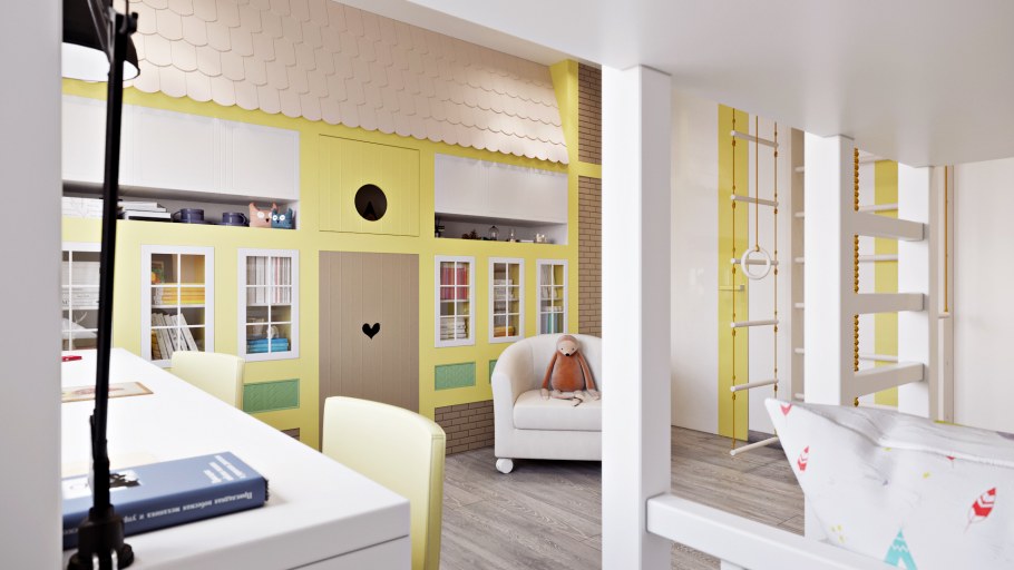 Детская комната для школьника