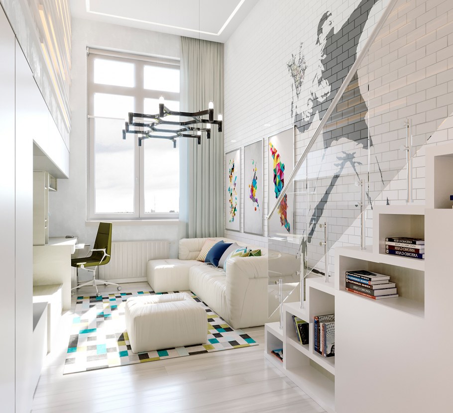 Маленькая детская комната 7 кв м икеа