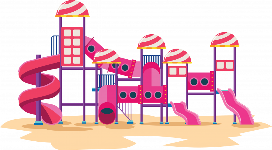 Детская площадка вектор