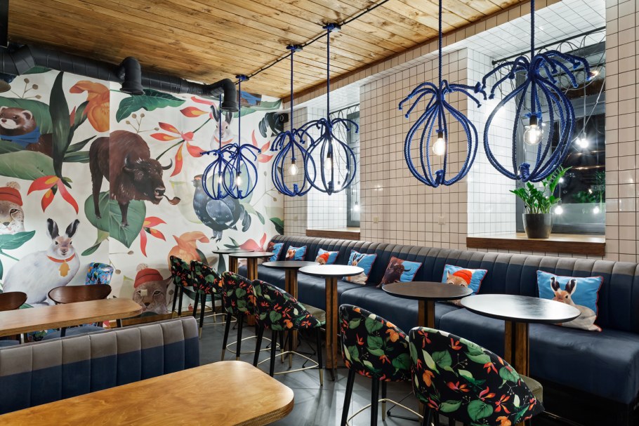 Интерьер кофейни