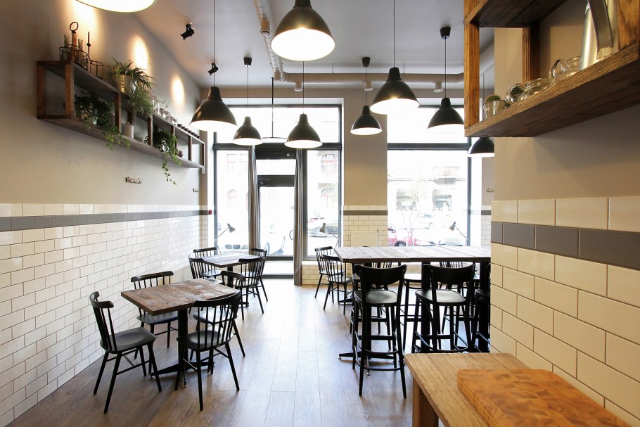 Ресторан в скандинавском стиле