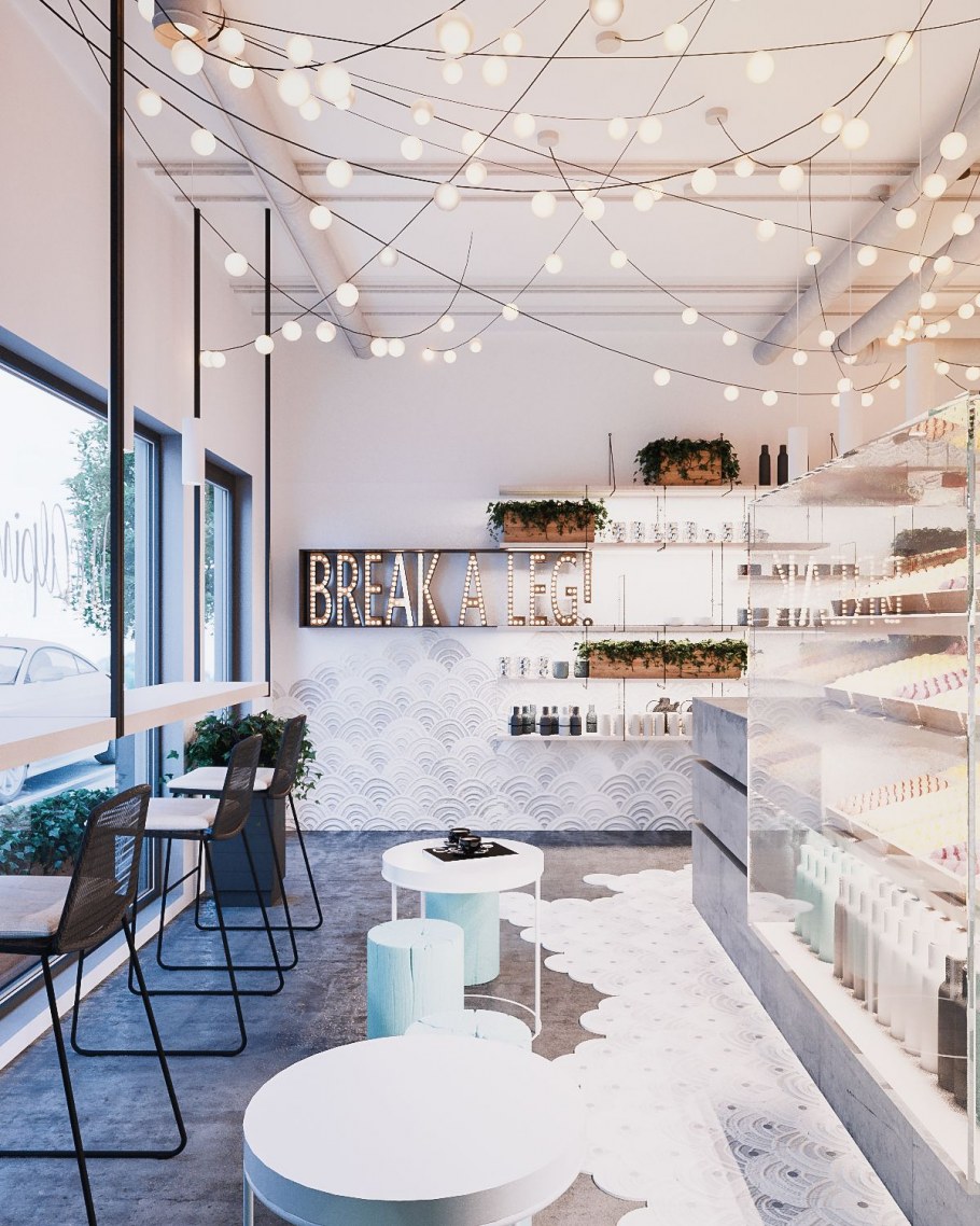 Интерьер кафе