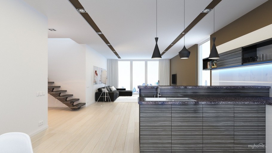 Потолок в стиле Минимализм