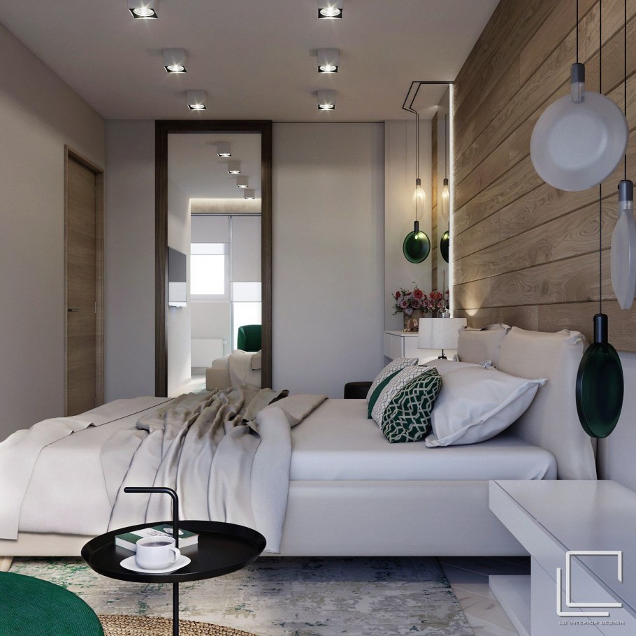 Современная Скандинавская спальня