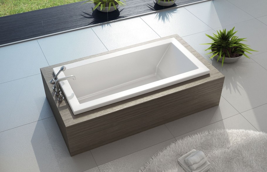 Ванна встраиваемая в подиум