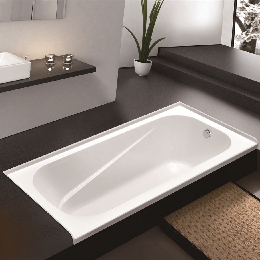 Встраиваемая чугунная ванна