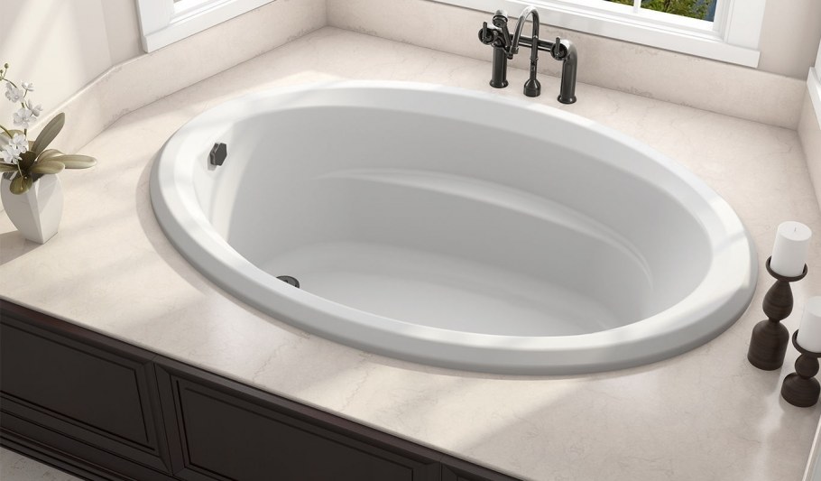 Ванна овальная ВСТРОЙКА 1650