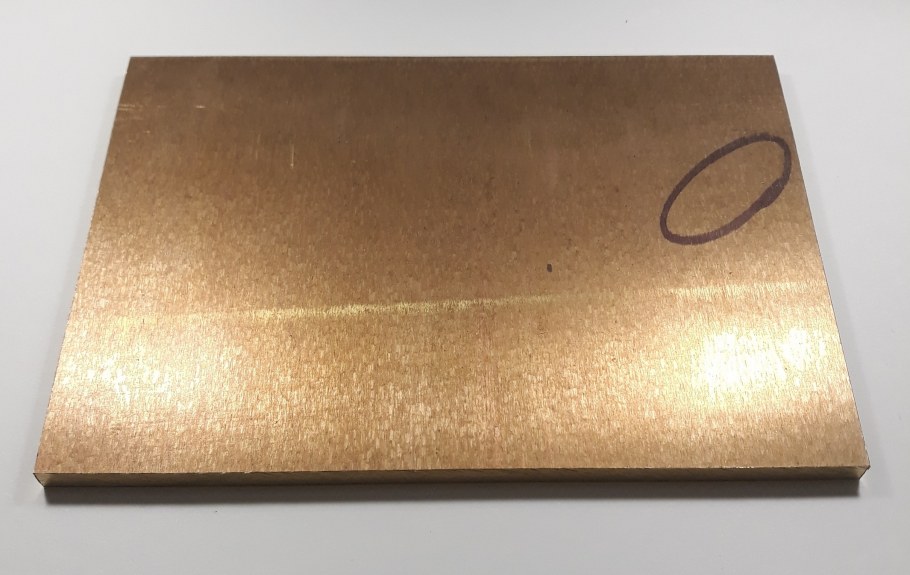 Полоса латунная 1х600 лс59-1м