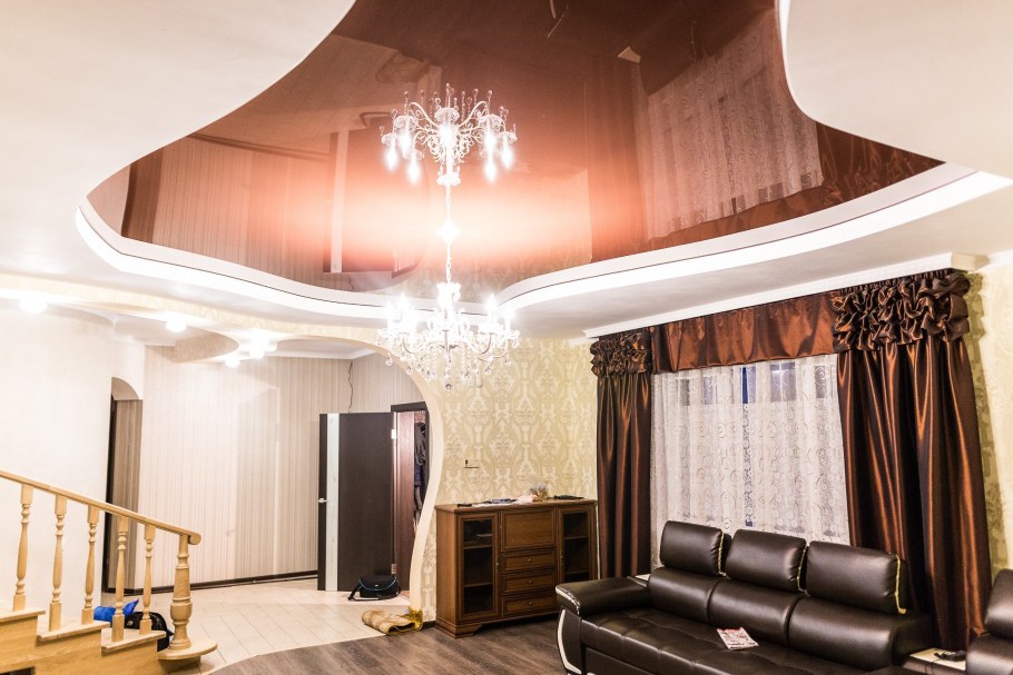 Светопропускающий натяжной потолок