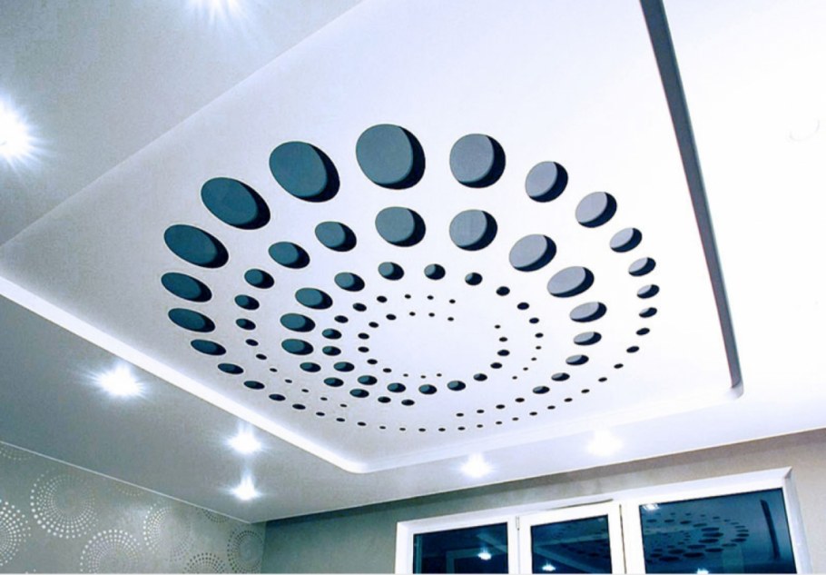 Резные натяжные потолки apply
