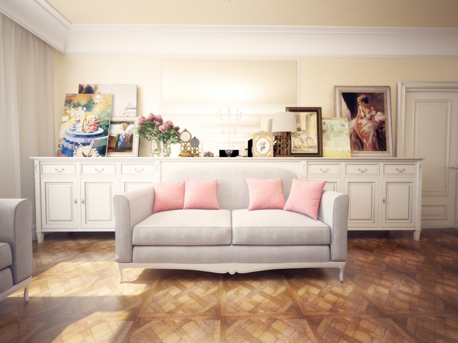 Современный диван в стиле Прованс