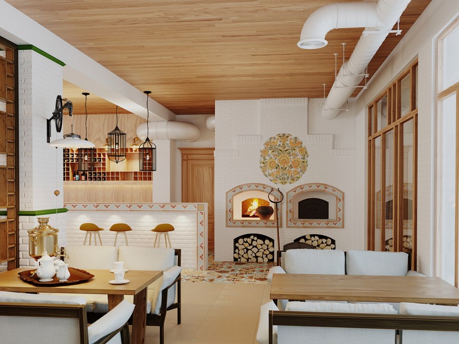 Кухня в Славянском стиле