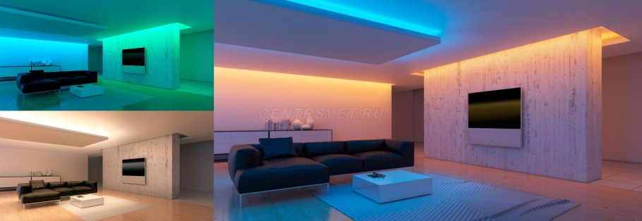 Правильное освещение комнаты