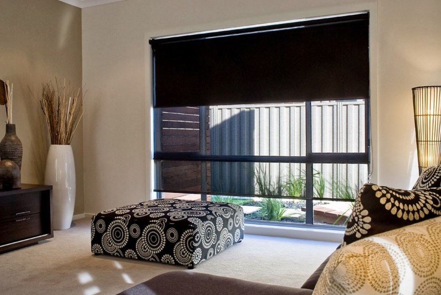 Римские шторы Блэк Сантос