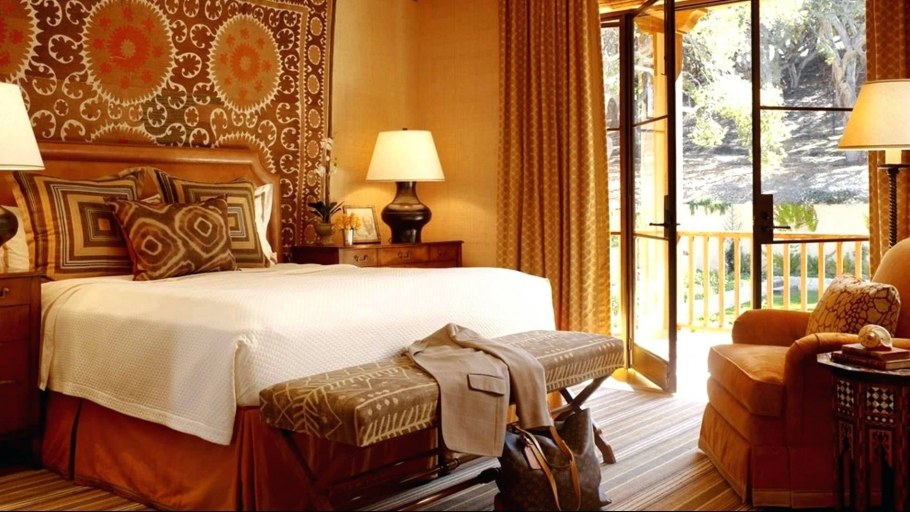 Спальня в стиле сафари Африка