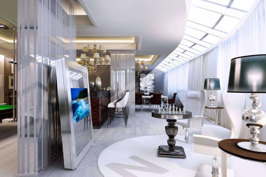 Холл в апартаментах