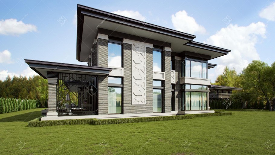 Блестящий интерьер дома