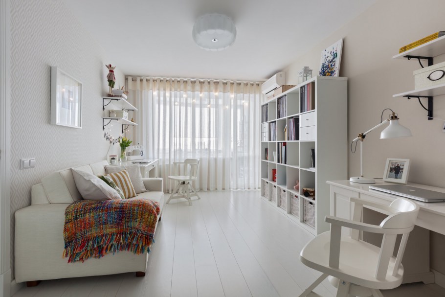 Интерьеры в скандинавском стиле с икеевской мебелью