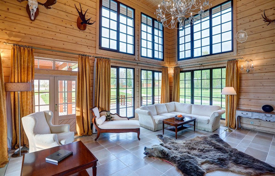 Финский дом Хонка интерьер