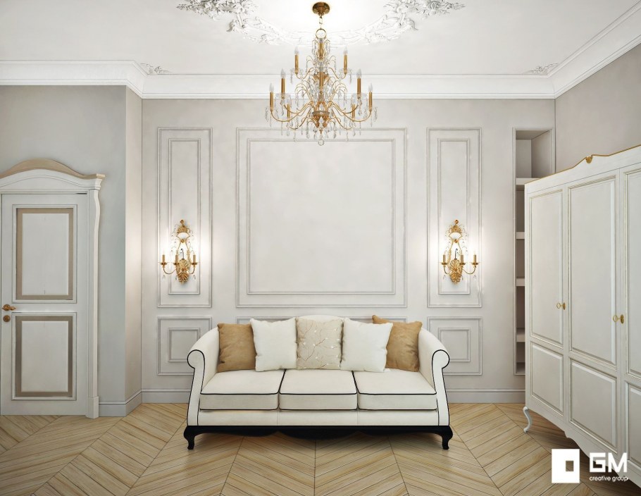 Молдинги в интерьере