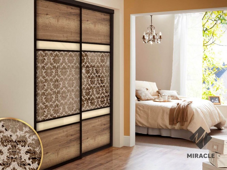 Шкафы купе с зеркалом Миракл