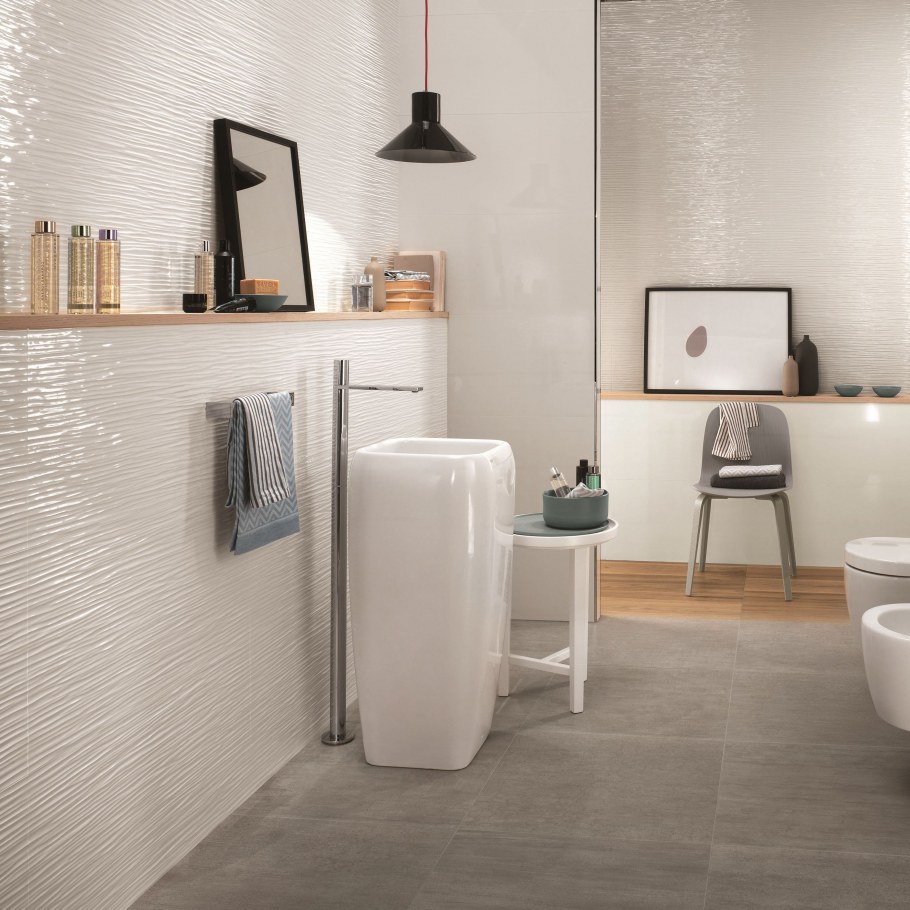 3d Dune White Matt 40x80