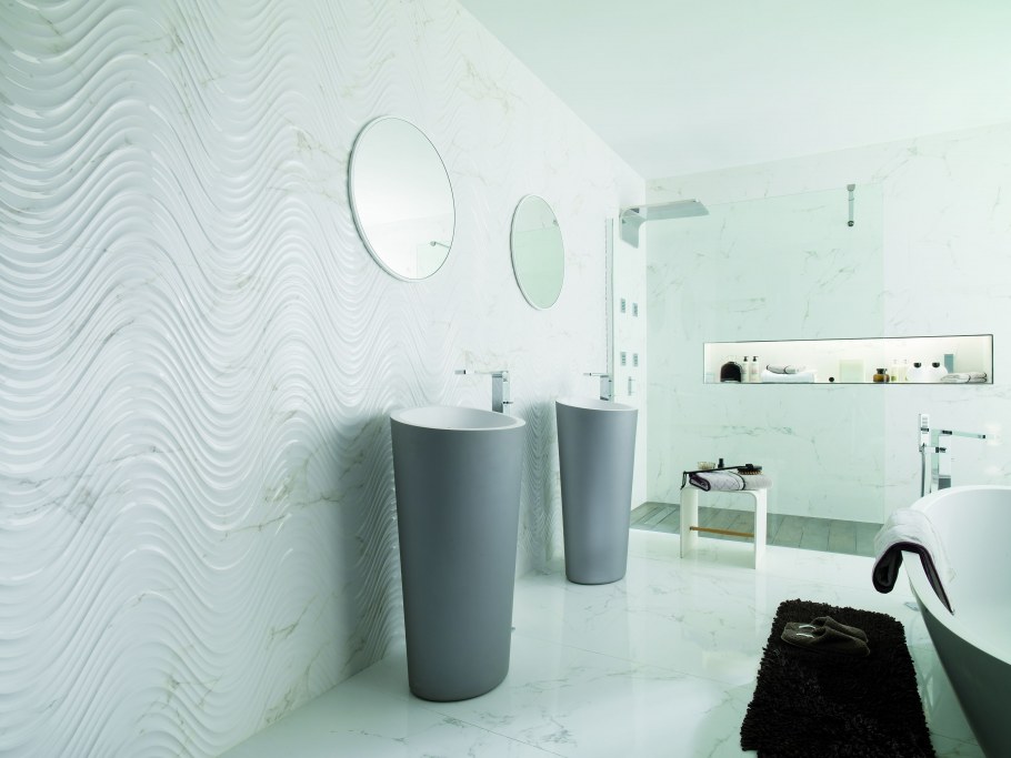 Керамогранит Porcelanosa marmol Carrara Blanco brillo