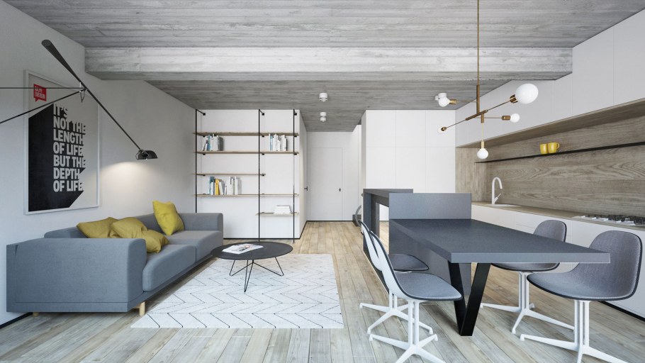 Classen Visio grande autentico 44482 бетон Арктический