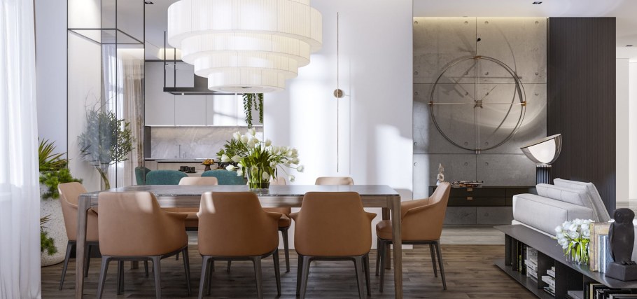 Бетон в интерьере квартиры