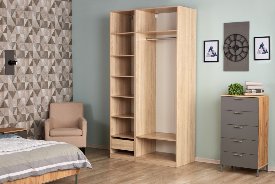 Гардеробная система Оскар дуб сонома