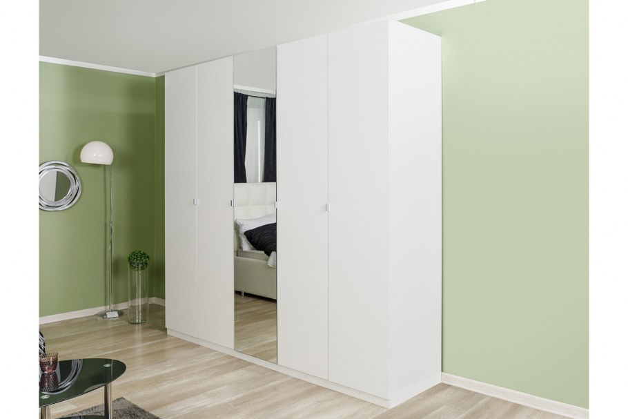 Гардеробная система Оскар белая хофф