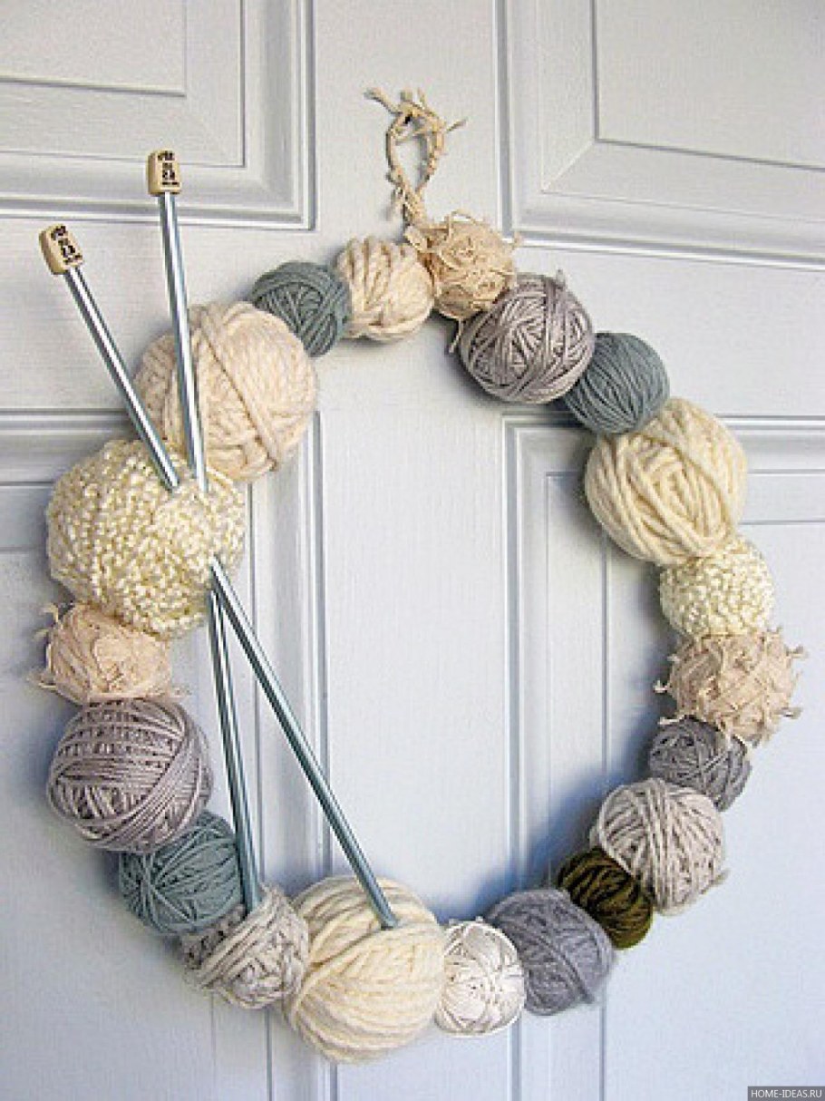 Вязаный декор для дома
