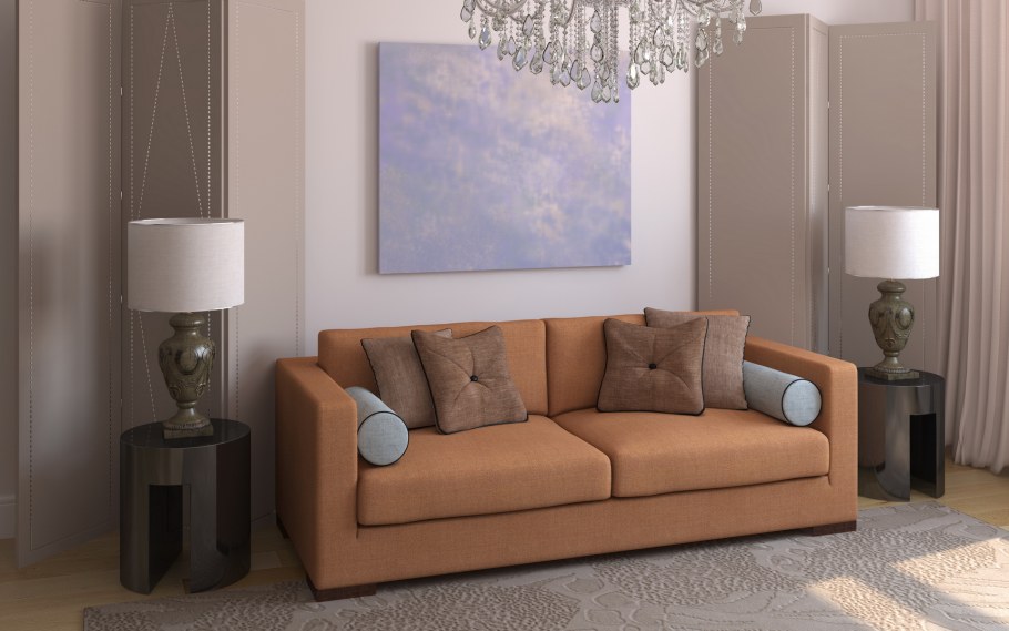 Диван в интерьере