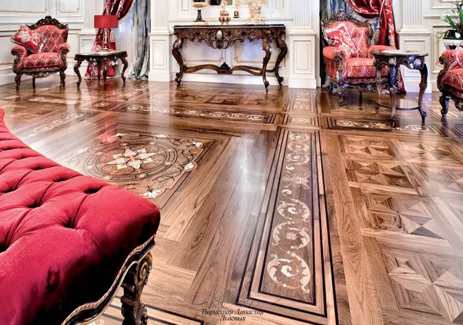 Паркет художественный Дворцовый