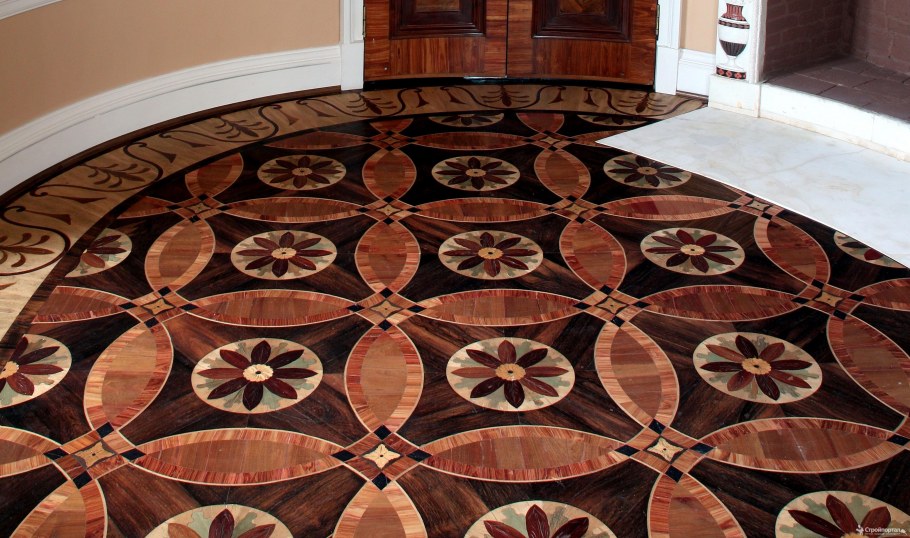 Узорные паркет