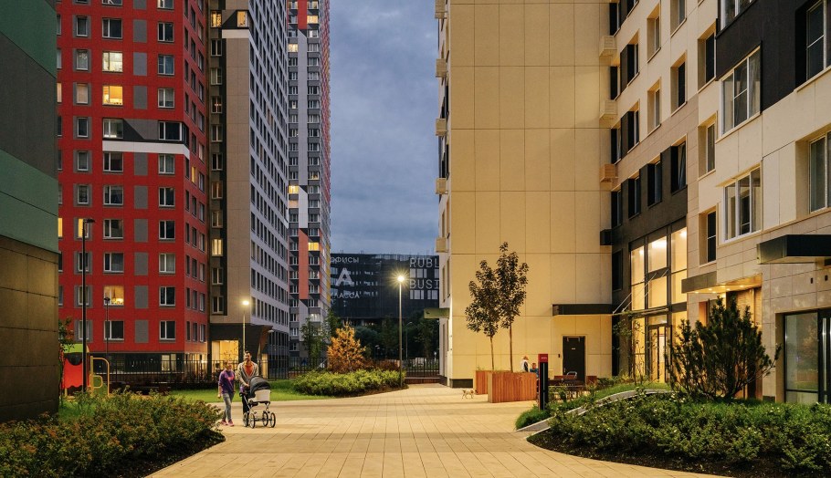 ЖК Спутник Строгино вестибюль