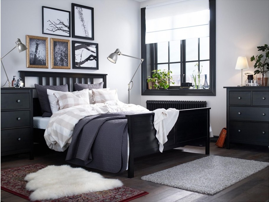 Икеа ХЕМНЭС спальня