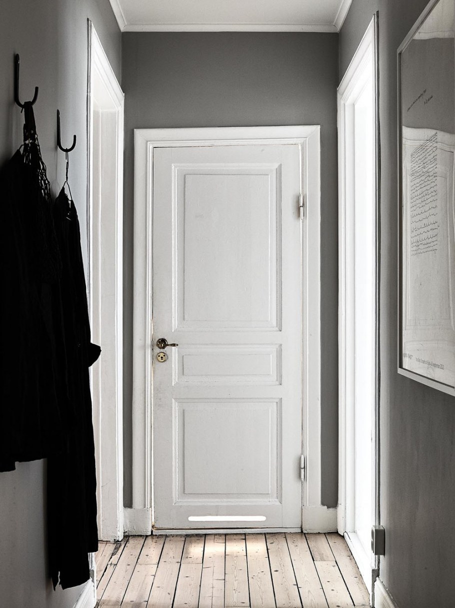 Американский интерьер двери