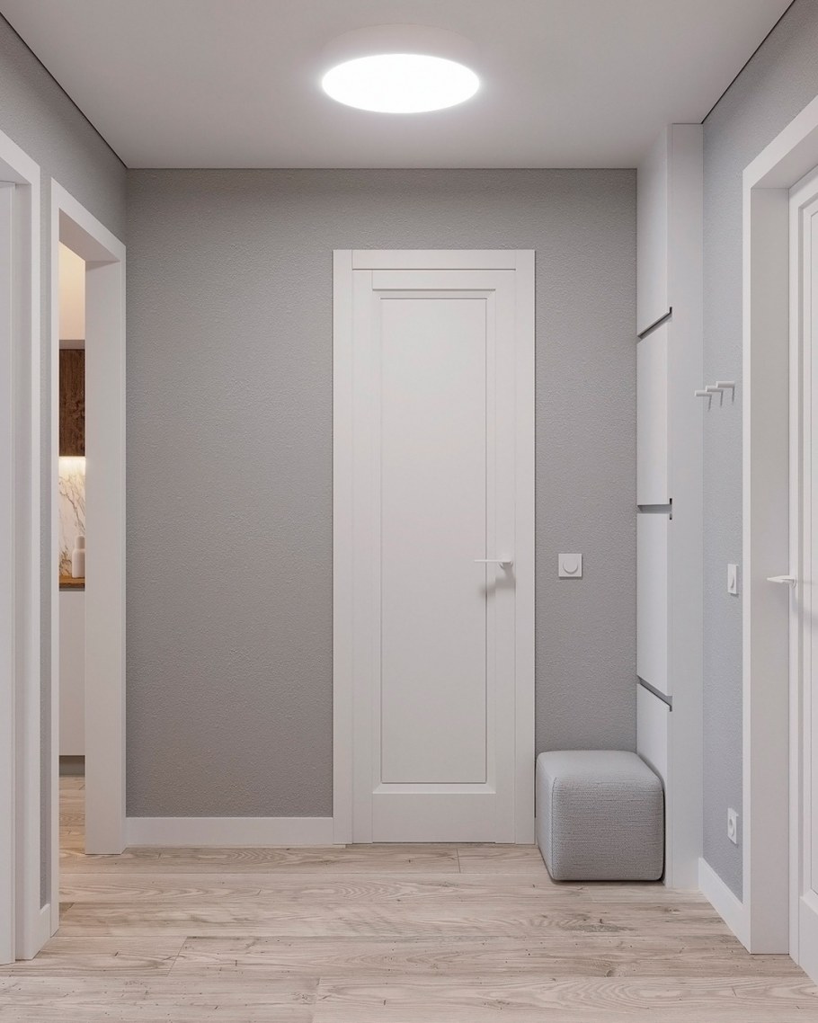 Белые двери в интерьере