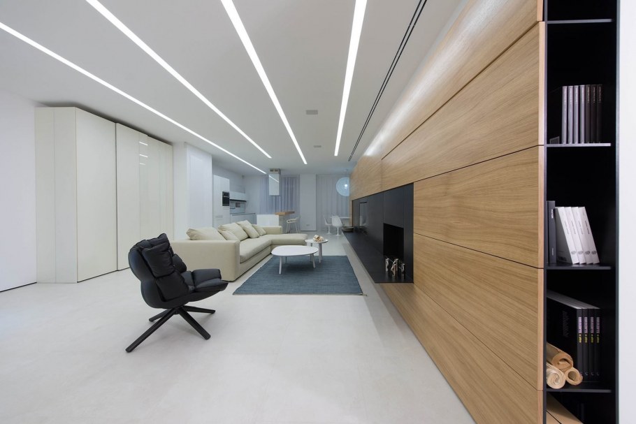 Линейные светильники в интерьере