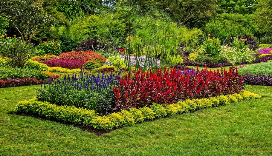 Мавританские газоны рабатка