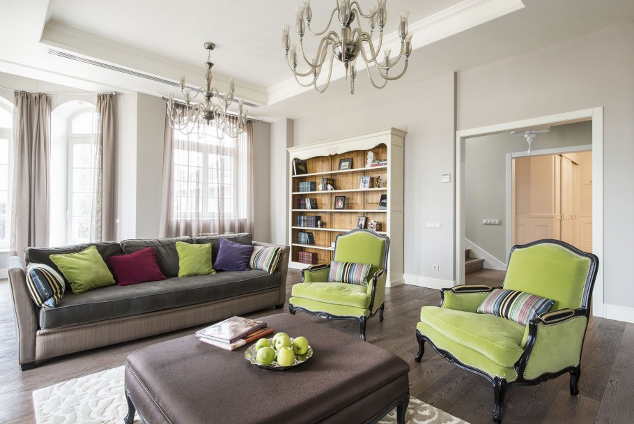 Цветовые сочетания в интерьере